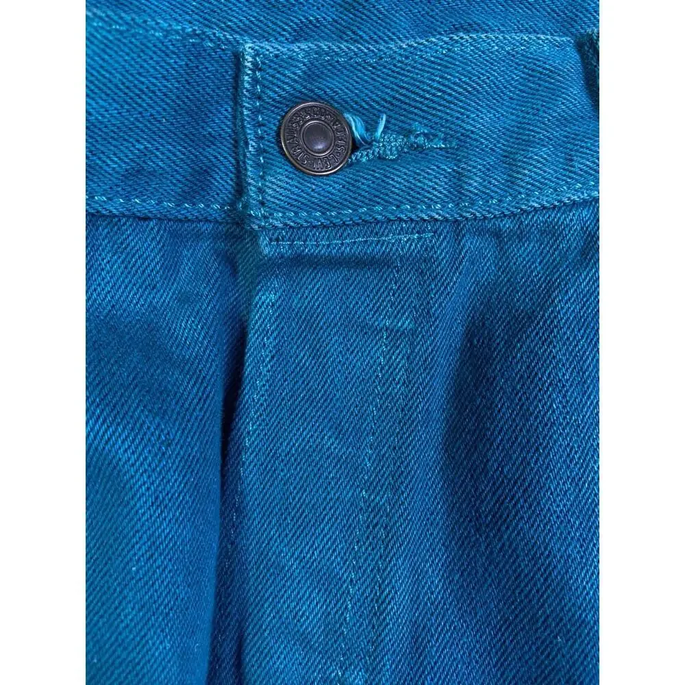 Levis 501 XX Jeans Men 38x30 36x30 Turquoise Original Fit Straight Button Fly